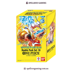One Piece Card Game: DP-10 - Adventure on Kami's Island Double Pack Display Set Vol.10 - English
