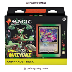 Magic: The Gathering: March of the Machine - March of the Machine Call for Backup Commander Deck - English