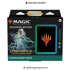 Magic: The Gathering: The Lord of the Rings: Tales of Middle-Earth - Elven Council Commander Deck - English