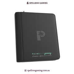Palms Off: Collector's Series Top Loader 4 Pocket Zip Binder - 128 Capacity