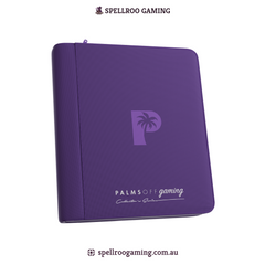 Palms Off: Collector's Series Top Loader 4 Pocket Zip Binder - 128 Capacity