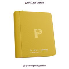 Palms Off: Collector's Series Top Loader 4 Pocket Zip Binder - 128 Capacity