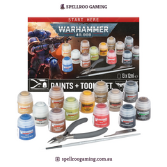Warhammer: 40K – Paints + Tools Set (PREORDER)