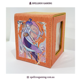 Riftbound: League of Legend TCG: Fiora Deck Box - Display Window - Fits 80 Cards - English