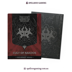 Dragon Shield: Matte Dual - MTG Guildpact Series - Cult of Rakdos - Standard Size - 100 Sleeves