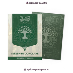 Dragon Shield: Matte Dual - MTG Guildpact Series - Selesnya Conclave - Standard Size - 100 Sleeves