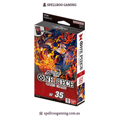 One Piece Card Game: ST-35 - Sabo Starter Deck (Red/Black) - English