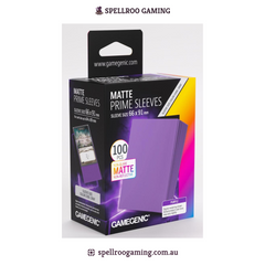 Gamegenic: Matte Prime Card Sleeves - Non-Glare - 66mm x 91mm - 100 pcs - English