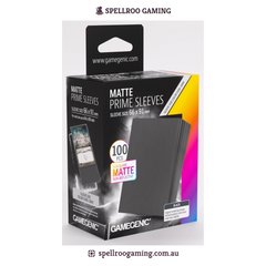 Gamegenic: Matte Prime Card Sleeves - Non-Glare - 66mm x 91mm - 100 pcs - English