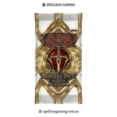 Flesh and Blood TCG: Mastery Pack Warrior Booster Pack - English