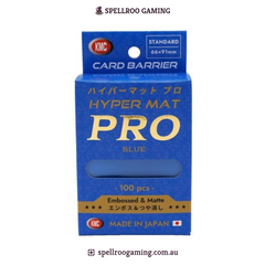 KMC: Hyper MAT Card Sleeves - 66mm x 91mm - 100 pcs - English