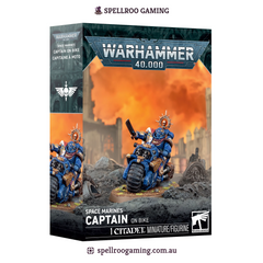 Warhammer: 40K - Space Marines - Captain on Bike (1 Citadel Miniatures) (PREORDER)