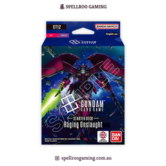 Gundam TCG Card Game: ST12 - Raging Onslaught Starter Deck – English