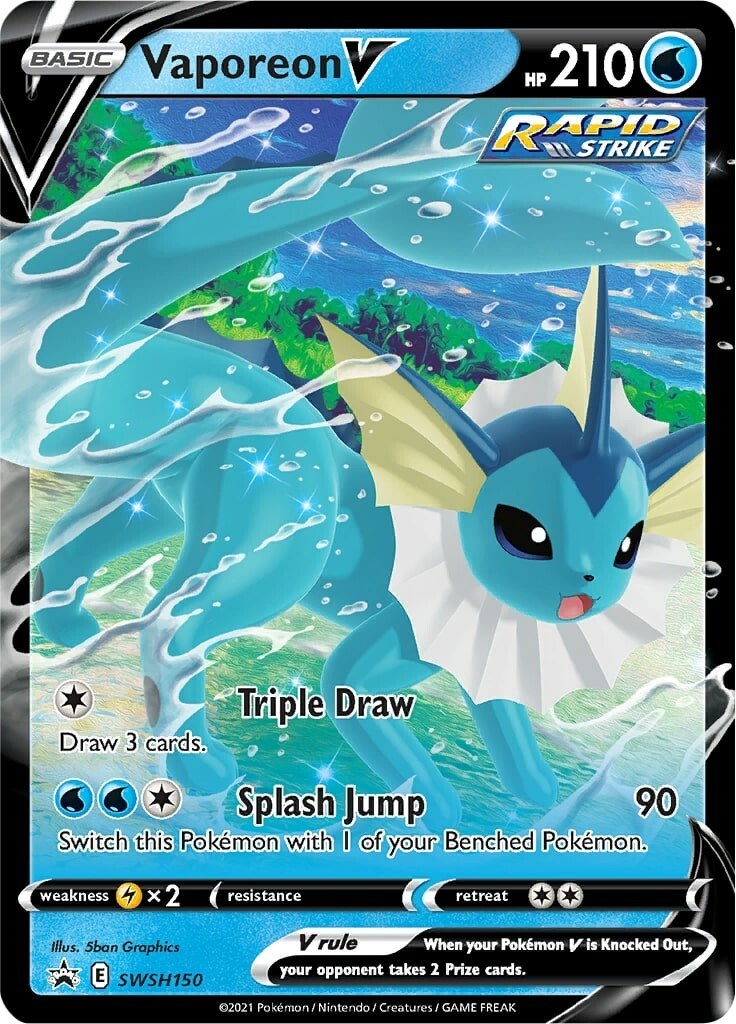 Vaporeon V - SWSH150