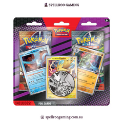Pokemon TCG: Scarlet & Violet - Enhanced 2-Pack Blister - Team Rocket's Articuno, Zapdos, Tyranitar - English