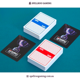 Texas Hold’em Poker Playing Cards: PVC Plastic - Waterproof - Durable Matte - WPT Tournament Edition