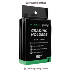 Palms Off: Semi Rigid Grading Holders (50 pc) - 83 x 123mm