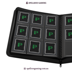 Palms Off: Collector's Series Top Loader 9 Pocket Zip Binder - 216 Top Loader Capacity