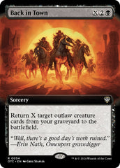 Back in Town (Extended Art)