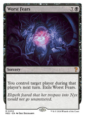 Worst Fears (White Border)
