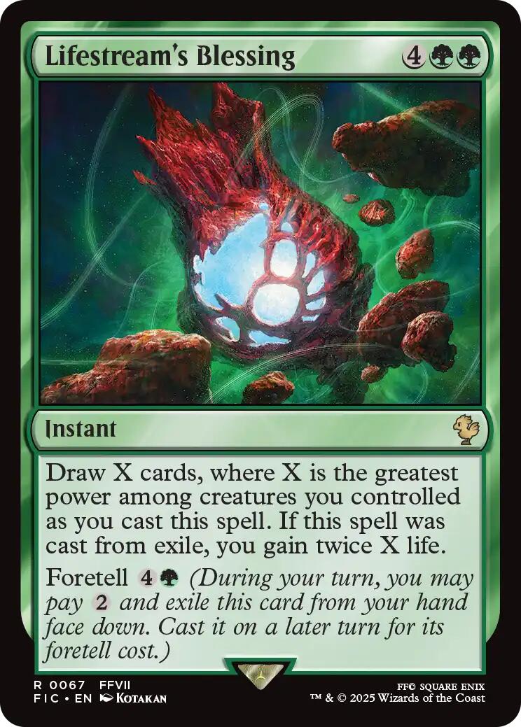 Lifestream's Blessing