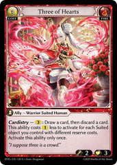 Three of Hearts