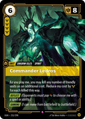 Commander Ledros