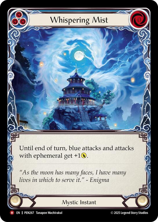 Whispering Mist (Blue)