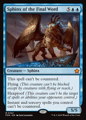 Sphinx of the Final Word (0747)