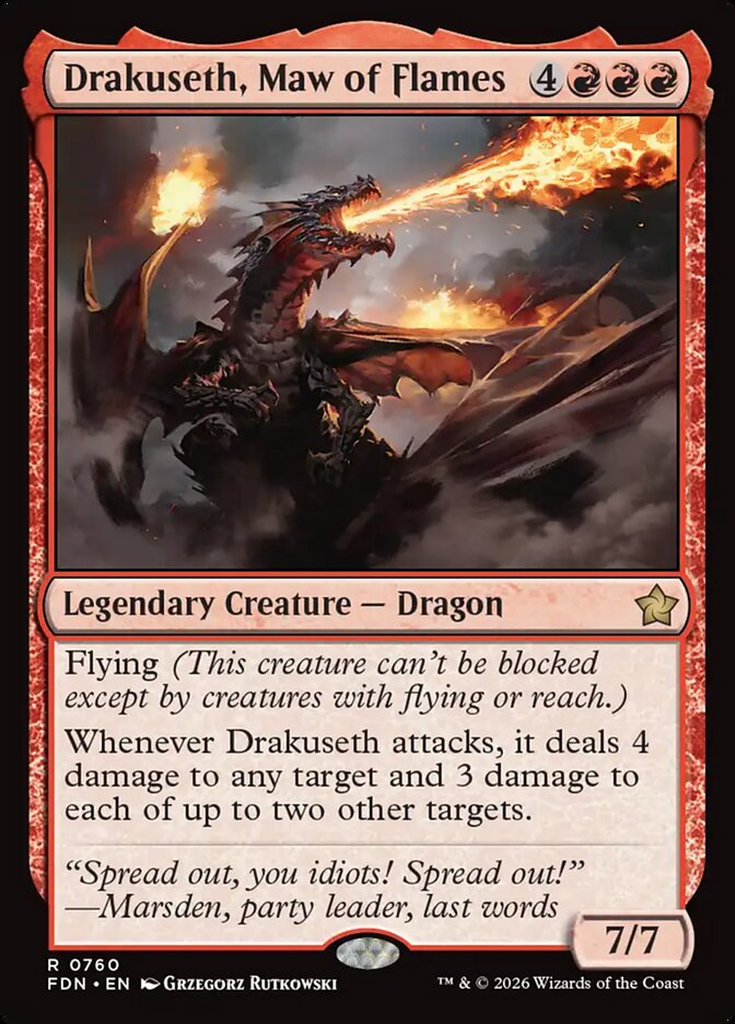 Drakuseth, Maw of Flames (0760)