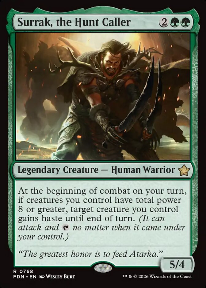 Surrak, the Hunt Caller (0768)