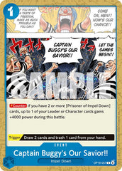 Captain Buggy's Our Savior!!