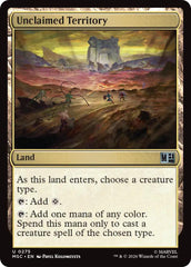 Unclaimed Territory