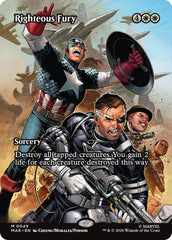Righteous Fury (Borderless) (MAR - 49) - Marvel Universe Eternal-Legal - Mythic - Normal
