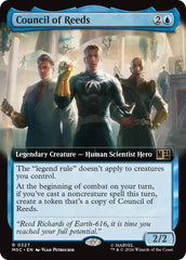 Council of Reeds (Extended Art) (MSC - 327) - Commander: Marvel Super Heroes - Rare - Normal