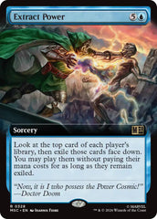 Extract Power (Extended Art) (MSC - 328) - Commander: Marvel Super Heroes - Rare - Normal