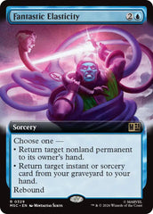 Fantastic Elasticity (Extended Art) (MSC - 329) - Commander: Marvel Super Heroes - Rare - Normal