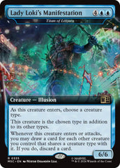 Lady Loki's Manifestation - Titan of Littjara (Extended Art) (MSC - 335) - Commander: Marvel Super Heroes - Rare - Normal