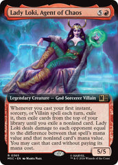 Lady Loki, Agent of Chaos (Extended Art) (MSC - 365) - Commander: Marvel Super Heroes - Rare - Normal