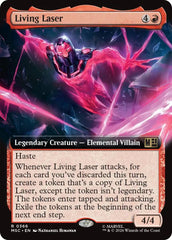 Living Laser (Extended Art) (MSC - 366) - Commander: Marvel Super Heroes - Rare - Normal