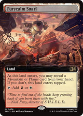 Furycalm Snarl (Extended Art) (MSC - 476) - Commander: Marvel Super Heroes - Rare - Normal