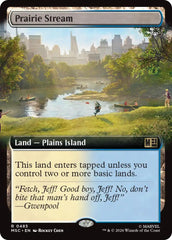 Prairie Stream (Extended Art) (MSC - 485) - Commander: Marvel Super Heroes - Rare - Normal