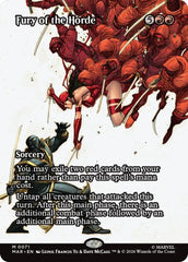 Fury of the Horde (Borderless) (MAR - 71) - Marvel Universe Eternal-Legal - Mythic - Normal