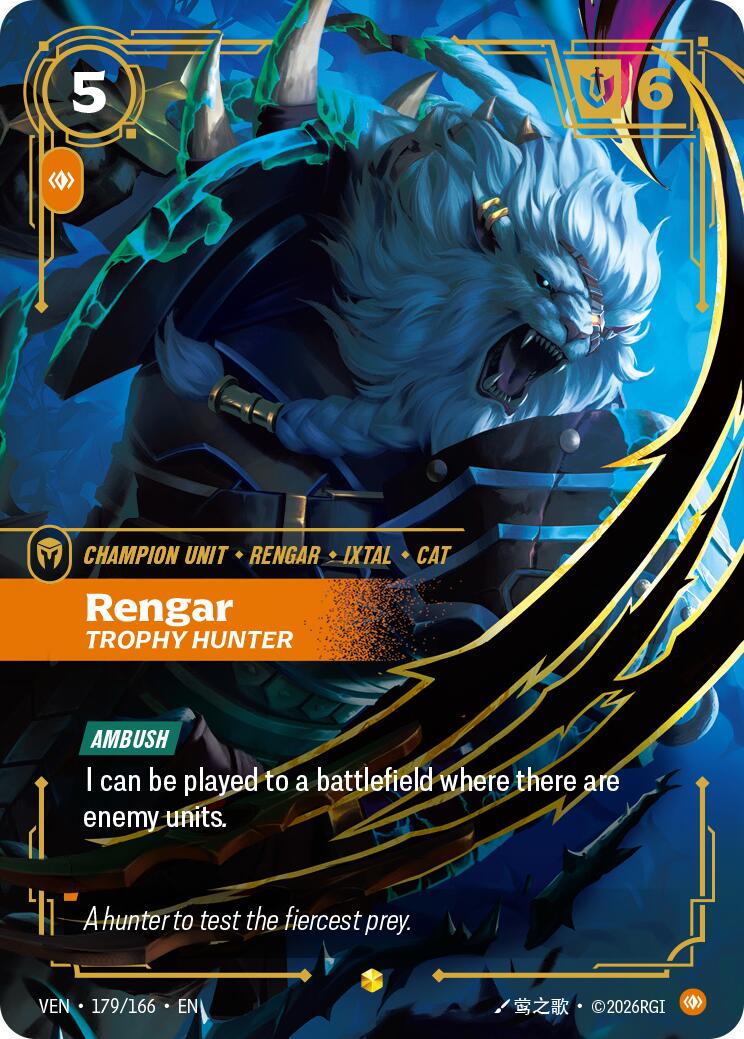 Rengar - Trophy Hunter (Overnumbered)