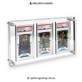 PSA Trading Card Frame: Acrylic Wall Display Holder for Graded Cards – 33 × 16.8 × 33 cm