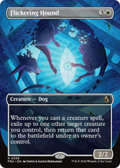 Flickering Hound (Borderless)