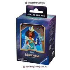 Disney Lorcana TCG: Set 5 – Shimmering Skies Deck Box – Tiana