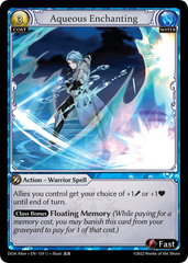 Grand Archive TCG: Aqueous Enchanting - EN - DOA-159 (Dawn of Ashes, U)