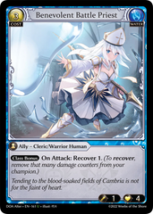 Grand Archive TCG: Benevolent Battle Priest - EN - DOA-161 (Dawn of Ashes, U)