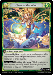Grand Archive TCG: Channel the Wind - EN - DOA-205 (Dawn of Ashes, C)